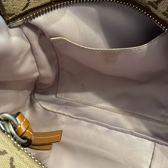 Coach Tan/Brown Canvas Satchel - Picture 7 of 11